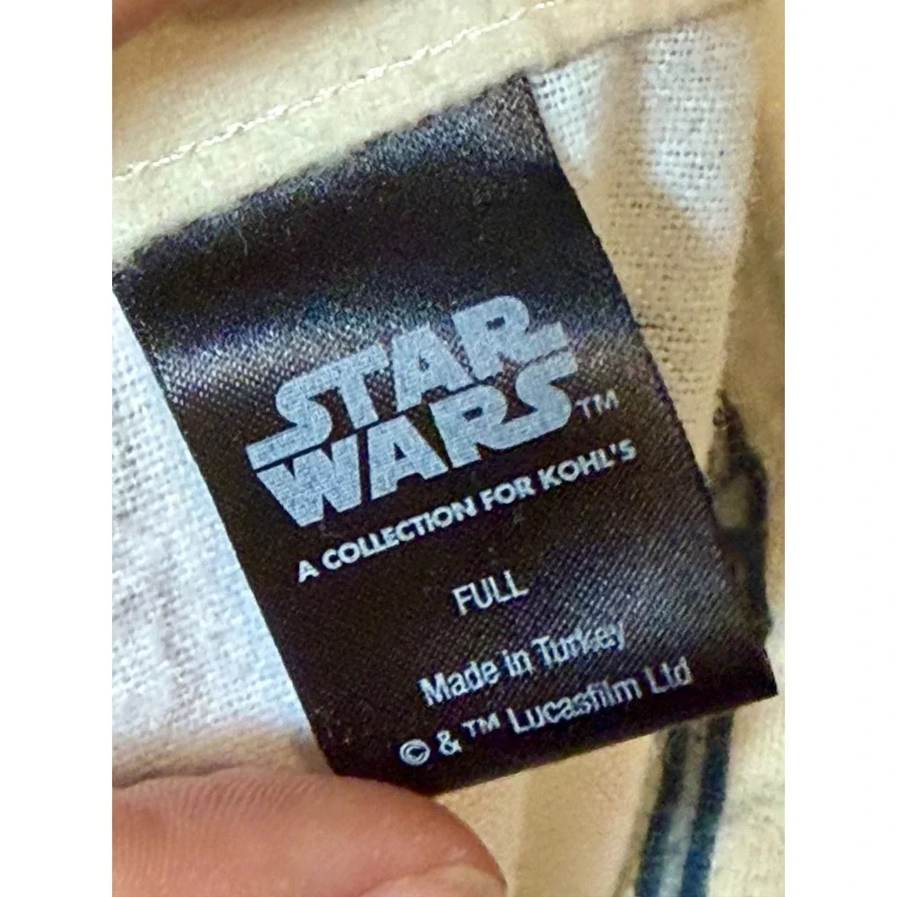 Star Wars Kohls Full Flat Sheet Cotton‎ Darth Vader 2015 Stormtrooper Boba Fett
